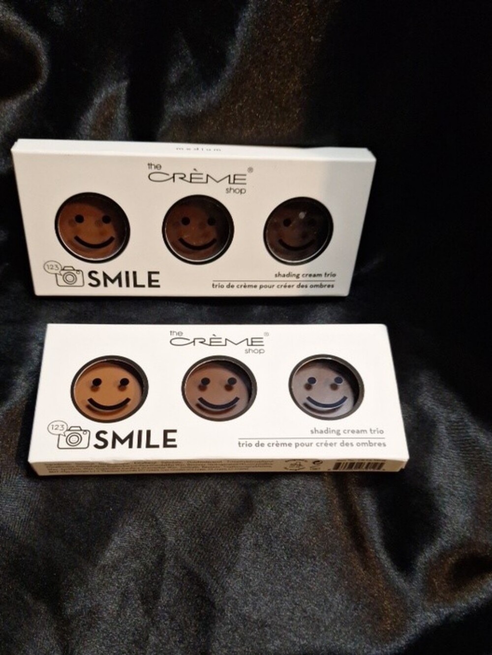 New The Creme Shop Smile Shading Cream Trio~Contour~Medium~Makeup
